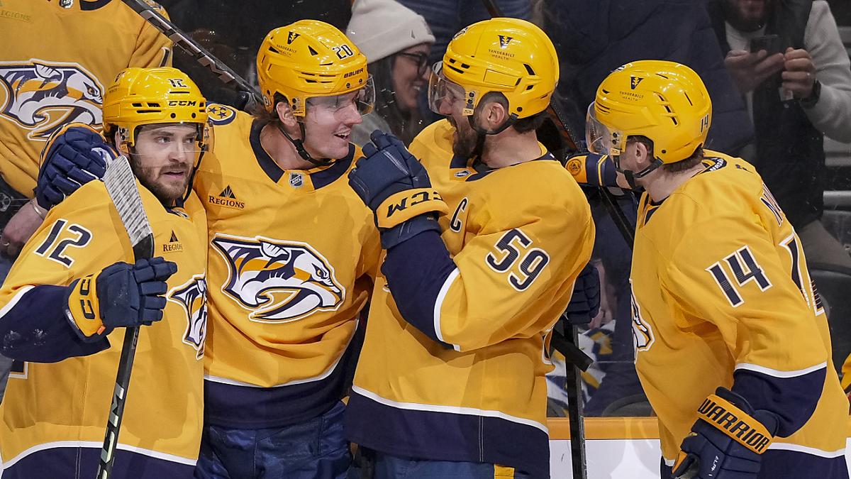 Roman Josi og Nashville fortsetter