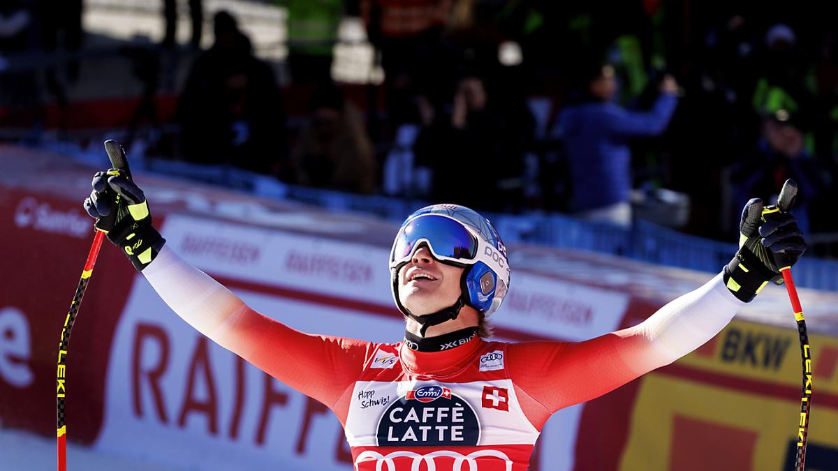 Wengen-avstamning: Odermatt fortsatt kongen av Lauberhorn