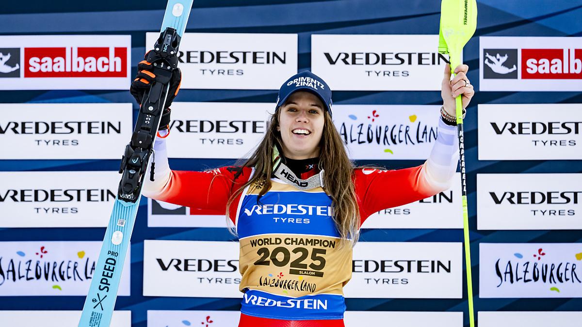 Camille Rast bodde den beste dagen i livet i Saalbach