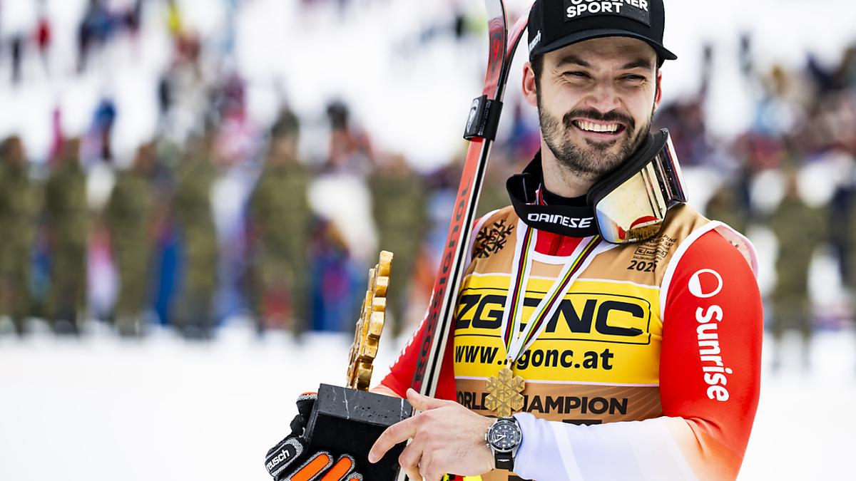 Loic Meillard vil fortsatt tro på slalåm i Hafjell