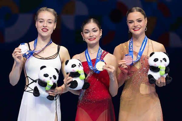 Skate til Milano kvinners podium