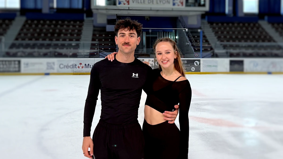 Nadiia Bashynska and Noe Perron