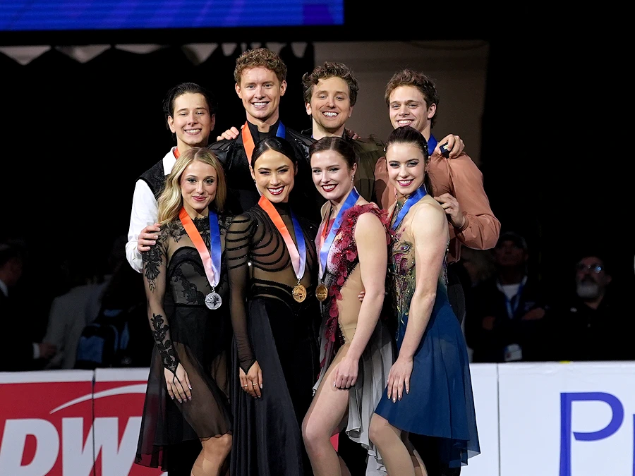 2026 U.S. National Figure Skating Championships: Ice Dance Podium