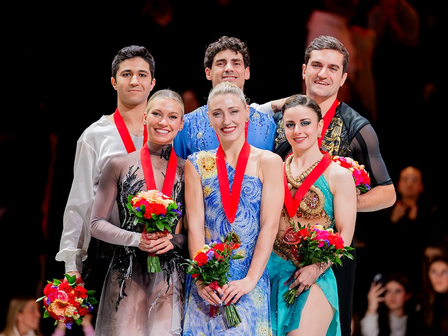 2026 Canadian National Skating Championships: Ice Dance Podium