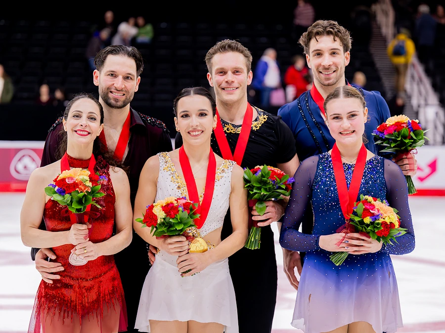 2026 Canadian National Skating Championships: Pairs Podium