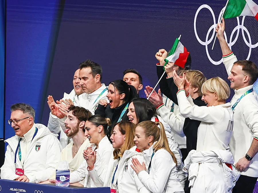 2026 Olympic Event Team Italia parer gratis skøyter