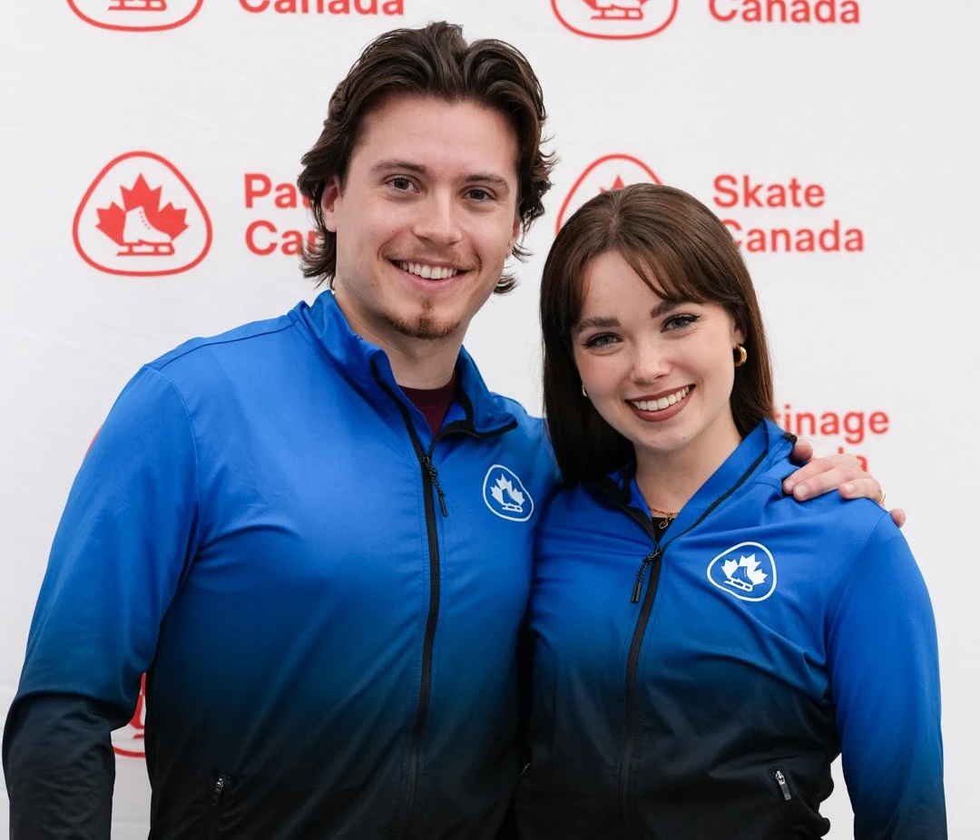 Sandrine Gauthier og Paul Ayer på Skate Canada Summer Showcase