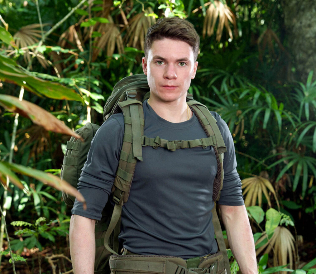 U.S. figure skater Maxim Naumov in promotional photo for Season 5 of Special Forces: World