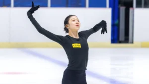 Yuseong Kim trer inn i rampelyset